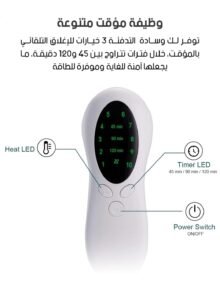 وسادة تدفئة كهربائية متعددة الاستخدامات: تخفيف آلام الظهر والرقبة والركبة بسهولة